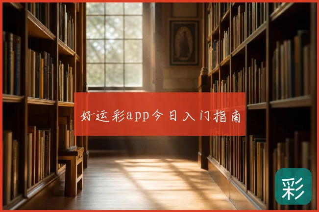 好运彩app今日入门指南